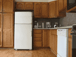 Vacation rental house kitchen