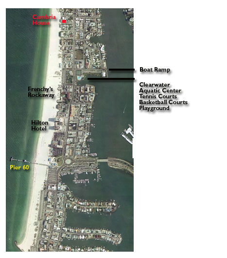 Vacation Beach House on Clearwater Beach Florida