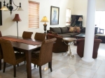 Pool overlooks the deep water access dock across the street from the beach and activities