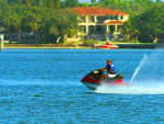 Clearwater beach jet skies